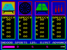 Indoor Sports (1987)(Advance Software)